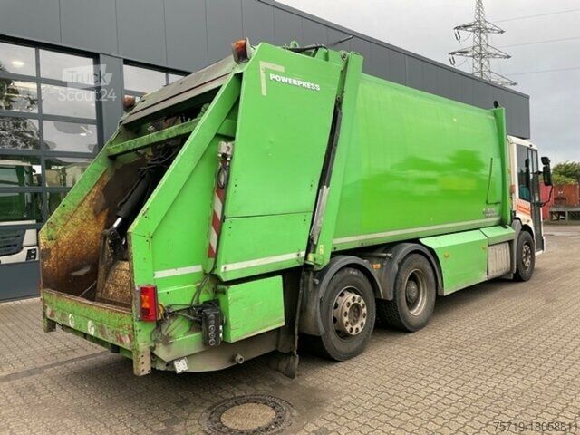Camión de la basura Mercedes-Benz 2635 Econic Faun Power Press/Euro 6