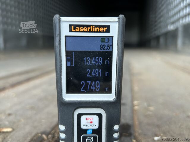 Kovček Krone SDP 27 / Box - Confectie / 3 axle BPW Drum / NL...