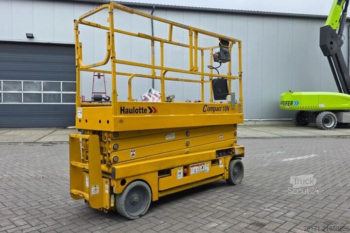 Scherenhebebühne Haulotte Compact 10N Electric, 10m Working Height, 230kg Ca
