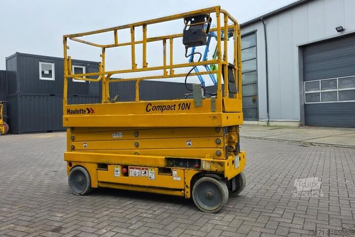 Scherenhebebühne Haulotte Compact 10N Electric, 10m Working Height, 230kg Ca