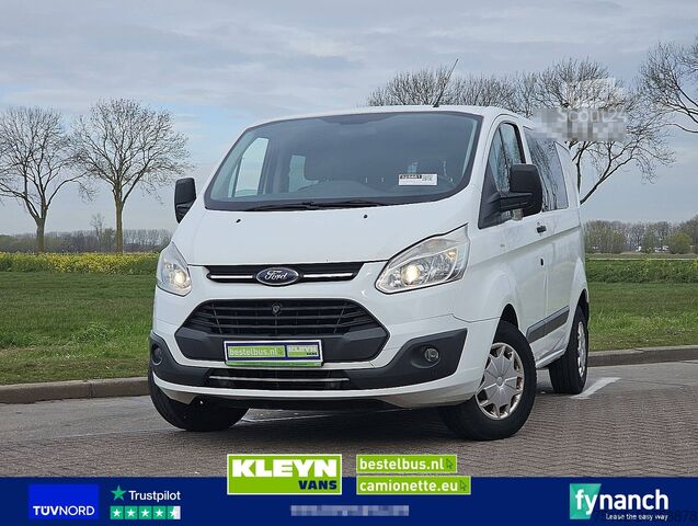 Yüksek tavanlı istasyon vagonu FORD TRANSIT CUSTOM 2.0 L1H1 Dubbele Cabine!