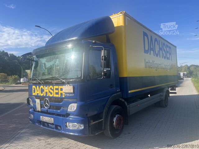 LKW mit Kofferaufbau Mercedes-Benz Atego 1224 L/Klima/LBW/Euro 5/Schalter/