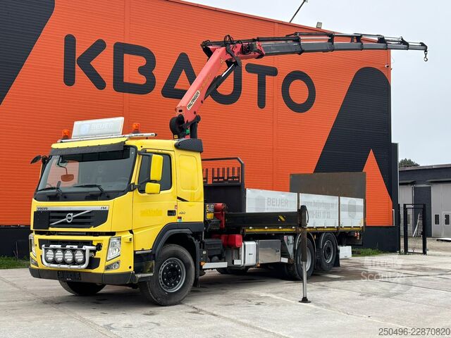 Síkágyas Volvo FM 420 6x2*4 Palfinger PK 18002 crane