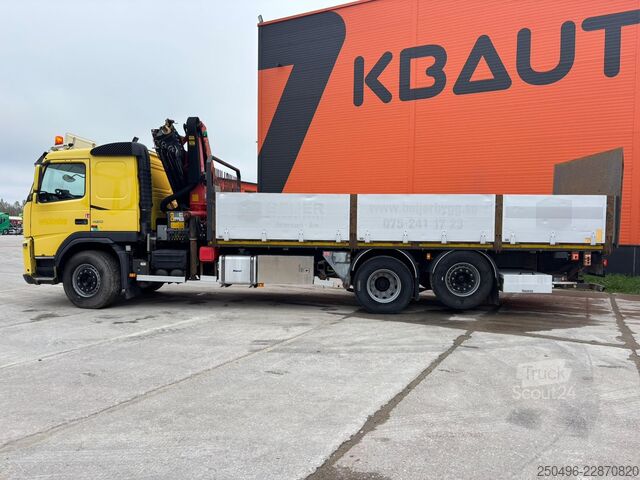 Síkágyas Volvo FM 420 6x2*4 Palfinger PK 18002 crane