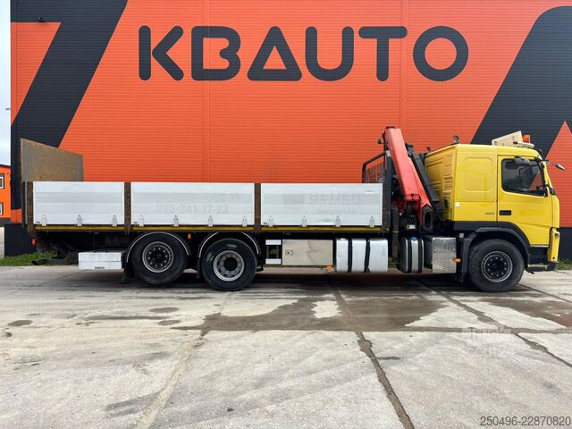 Síkágyas Volvo FM 420 6x2*4 Palfinger PK 18002 crane