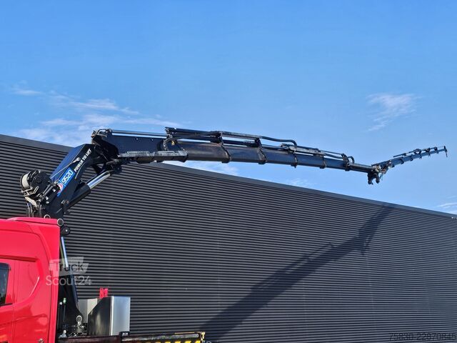 Standard-SZM Scania R650 V8 8x4 / HMF 9520 + JIB + WINCH / 140.000 ...