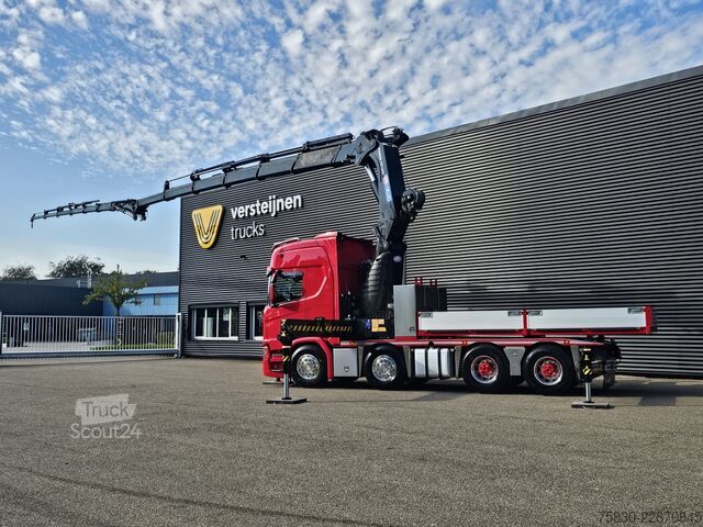 Standard-SZM Scania R650 V8 8x4 / HMF 9520 + JIB + WINCH / 140.000 ...