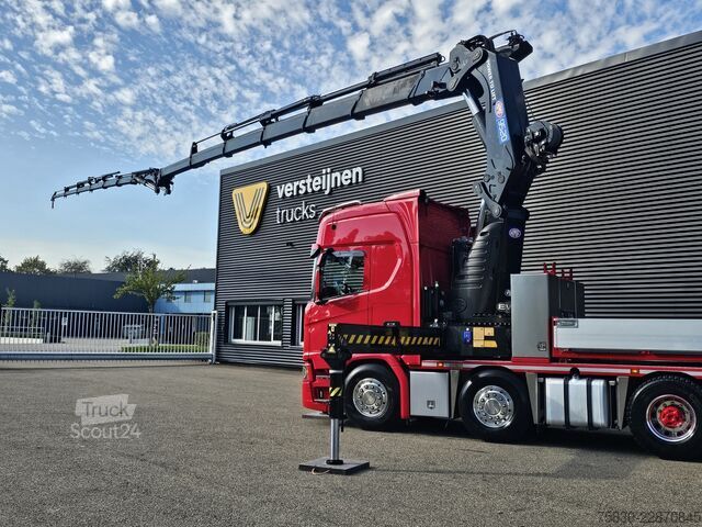 Standard-SZM Scania R650 V8 8x4 / HMF 9520 + JIB + WINCH / 140.000 ...