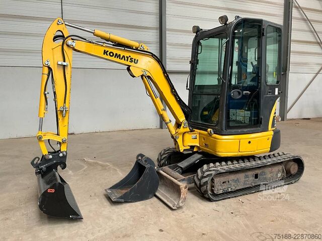 Minikotró Komatsu PC 26 MR-3