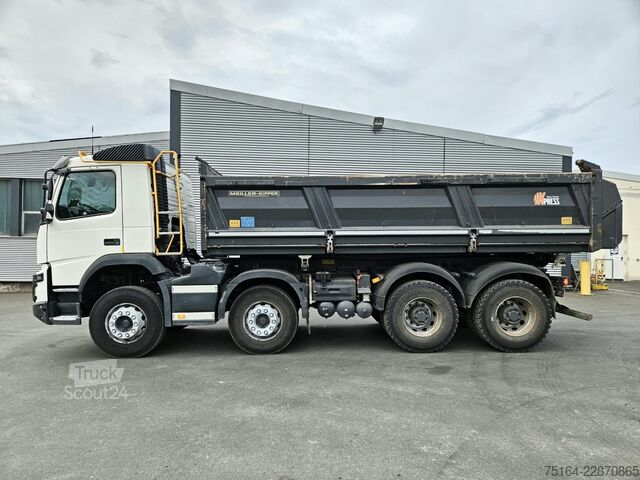 Třístranný sklápěč Volvo FMX 460 8x4 Bordmatik