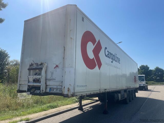 Gesloten bak Krone SD 3-Axle Box / SAF Axles / Discbrakes