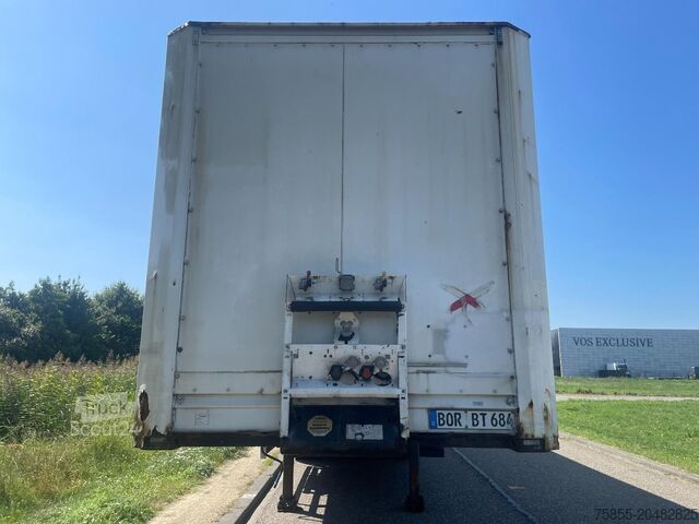 Gesloten bak Krone SD 3-Axle Box / SAF Axles / Discbrakes