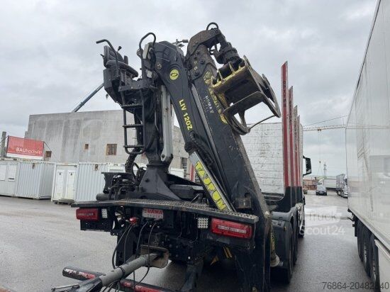 Камион за дърва MAN TGS 33.510 BL 6X4, INTARDER, HOLZTRANSPORTER, LIV 120Z