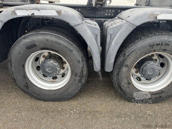 Камион за дърва MAN TGS 33.510 BL 6X4, INTARDER, HOLZTRANSPORTER, LIV 120Z
