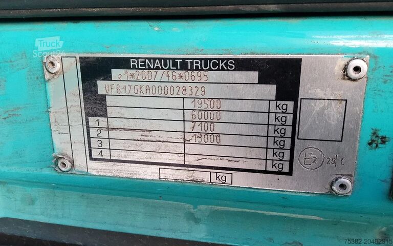 Standaard-SZM Renault Magnum 480 4x2 - PRIVILEGE - EURO 6 - VF617GKA0...