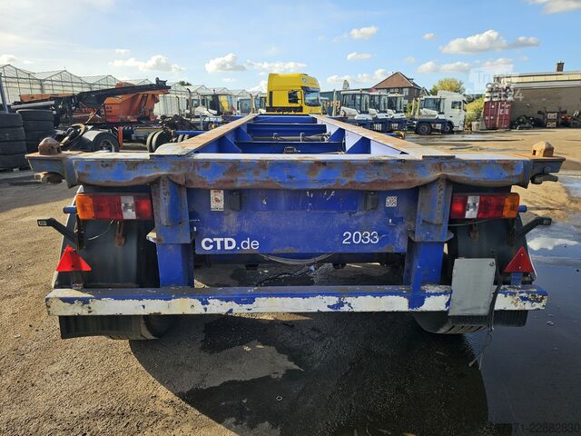 Transport kontenerowy MKF METALLBAU CS 20 / STEEL SUSPENSION/ ROR DRUM.