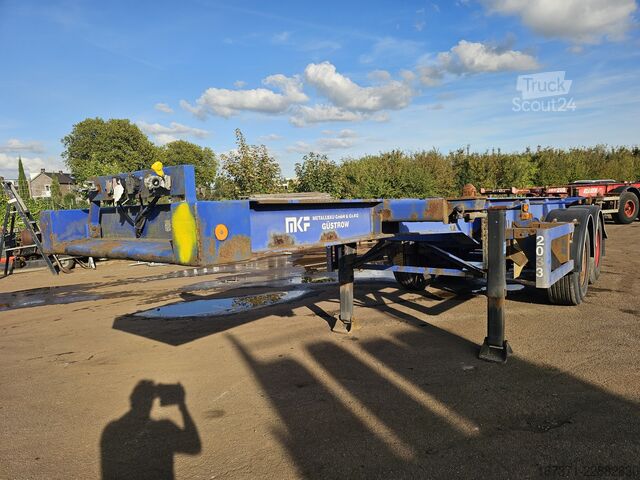 Transport kontenerowy MKF METALLBAU CS 20 / STEEL SUSPENSION/ ROR DRUM.