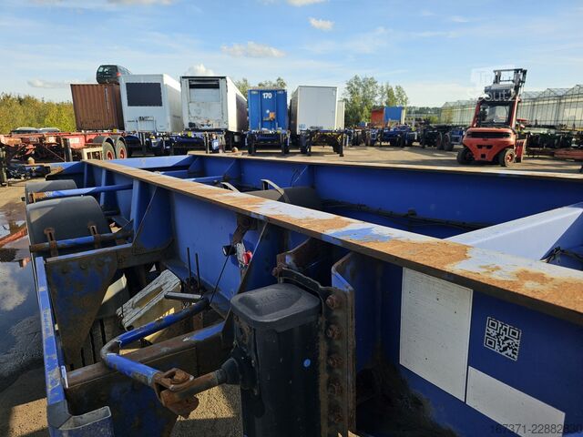 Transport kontenerowy MKF METALLBAU CS 20 / STEEL SUSPENSION/ ROR DRUM.