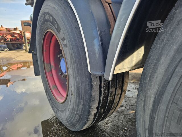 Transport kontenerowy MKF METALLBAU CS 20 / STEEL SUSPENSION/ ROR DRUM.