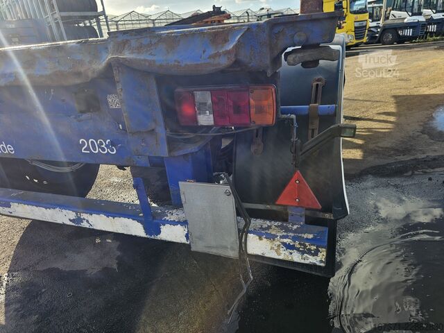 Transport kontenerowy MKF METALLBAU CS 20 / STEEL SUSPENSION/ ROR DRUM.