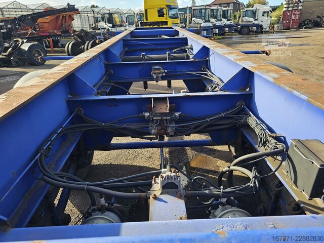 Transport kontenerowy MKF METALLBAU CS 20 / STEEL SUSPENSION/ ROR DRUM.