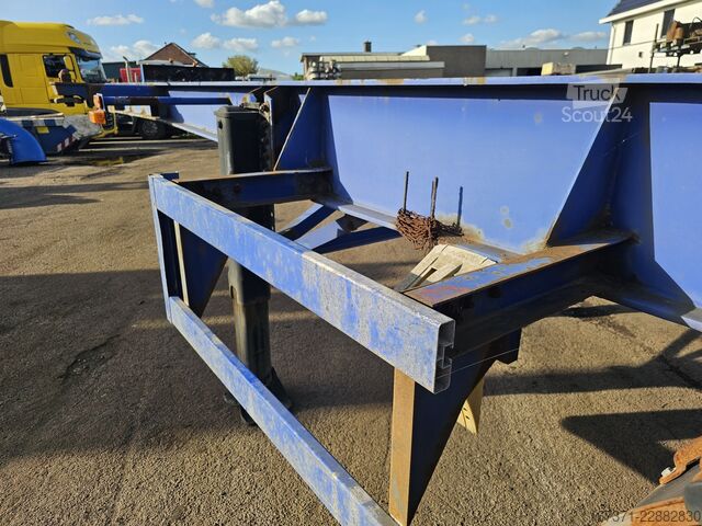 Transport kontenerowy MKF METALLBAU CS 20 / STEEL SUSPENSION/ ROR DRUM.