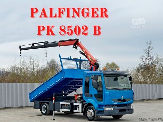 Damperli kamyon RENAULT MIDLUM 220 *TIPPER 4,20m *PK 8502 B * TOPZUSTAND