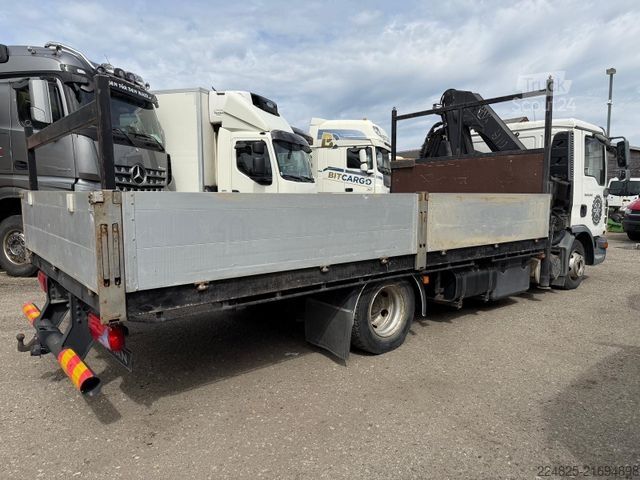 Tovornjak s ploščadjo MAN TGL 12.240 4X2BL PRITSCHE+KRAN HMF 910-K*2007*