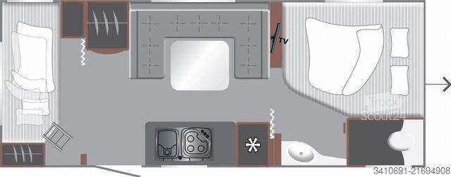 Bivalnik LMC Style 582 K Style Paket