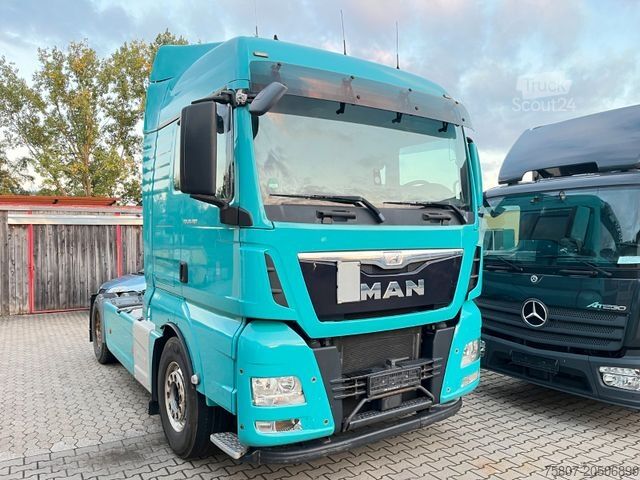 Standard tractor unit MAN TGX 18.480 XLX BLS Hydraulik Vollspoiler Leder