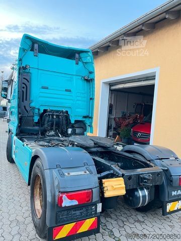 Standartinis vilkikas MAN TGX 18.480 XLX BLS Hydraulik Vollspoiler Leder