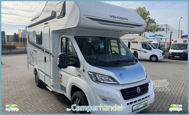 Alkovas kemperis WEINSBERG CaraHome 600 DKG 6 GURTPLÄTZE#TOP-AUSSTATTUNG