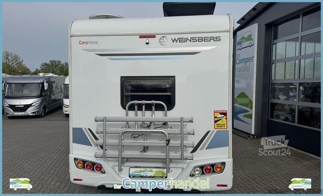 Alkovas kemperis WEINSBERG CaraHome 600 DKG 6 GURTPLÄTZE#TOP-AUSSTATTUNG