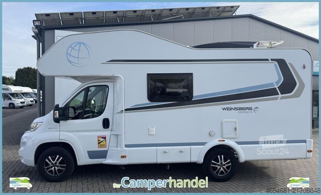 Alkovas kemperis WEINSBERG CaraHome 600 DKG 6 GURTPLÄTZE#TOP-AUSSTATTUNG