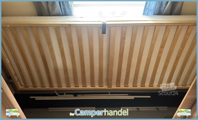 Alkovas kemperis WEINSBERG CaraHome 600 DKG 6 GURTPLÄTZE#TOP-AUSSTATTUNG