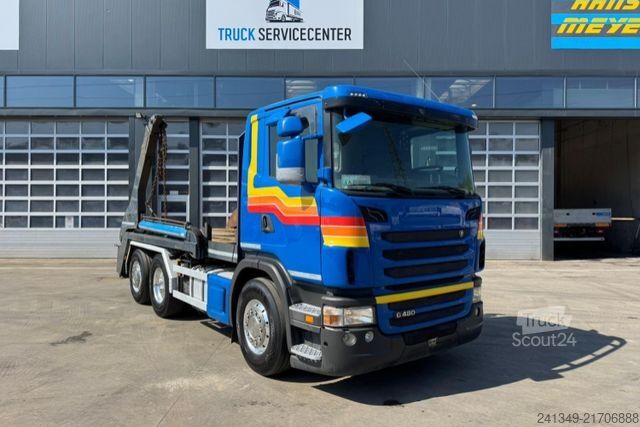Φορτηγό ανατρεπόμενο SCANIA G480 6x2 Gergen 26T