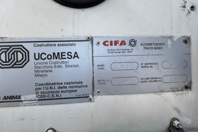 Betongblandarbilar MERCEDES-BENZ Arocs 3248 8x4 Cifa 9m3