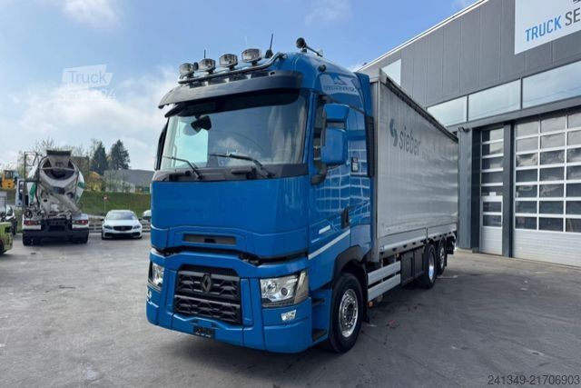 LKW mit Pritsche & Plane RENAULT T520 6x2