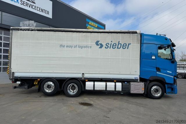 LKW mit Pritsche & Plane RENAULT T520 6x2