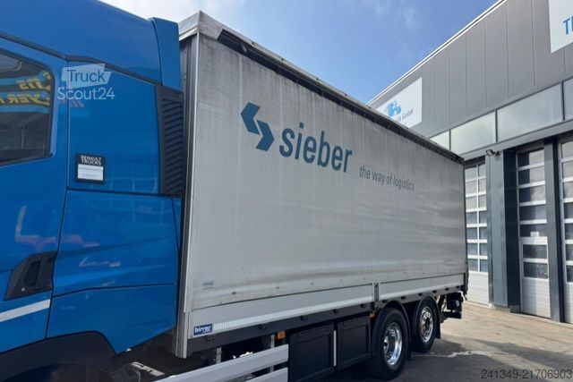 LKW mit Pritsche & Plane RENAULT T520 6x2