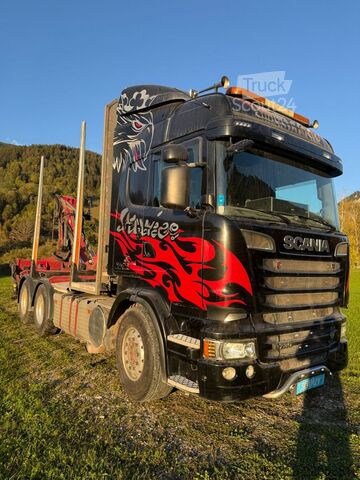 Holztransporter LKW SCANIA R730 V8 LB6x4HNB Volluft EPSILON