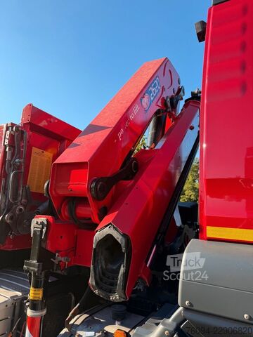 Autožeriav MAN TGS 28.440 6x4-4 ALLRAD KRAN 16m KIPPER