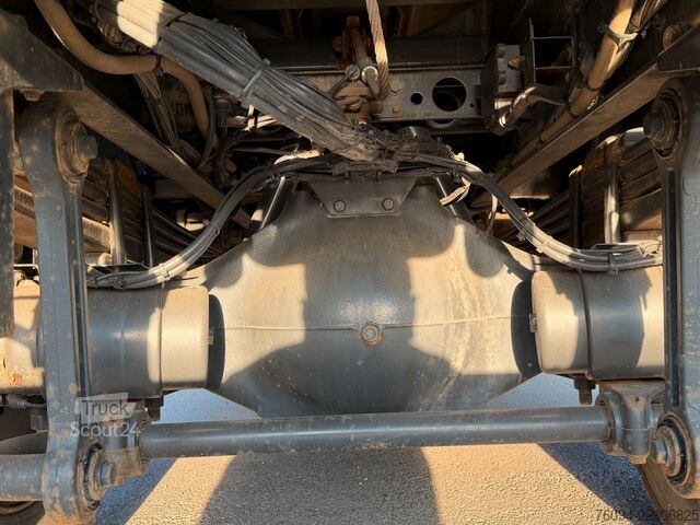 Γερανός τοποθετημένος σε φορτηγό MERCEDES-BENZ Axor 1833 4x2 Kipper Kran 13m FUNK AHK