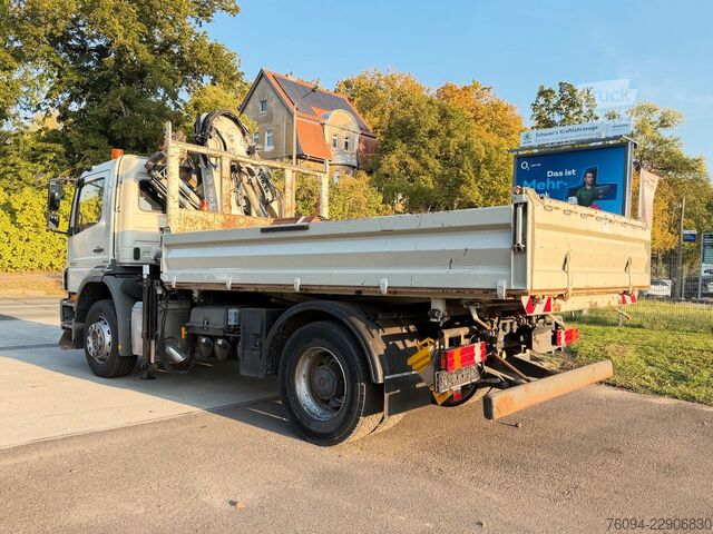 Wywrotka MERCEDES-BENZ Axor 1833 4x2 Kipper Kran 13m FUNK AHK