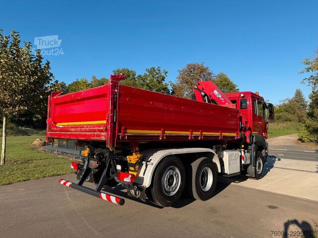 Самосвален камион MAN TGS 28.440 6x4-4 ALLRAD KRAN 16m KIPPER