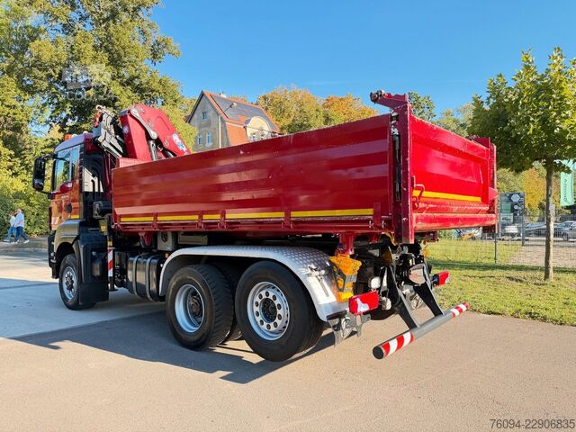 Самосвален камион MAN TGS 28.440 6x4-4 ALLRAD KRAN 16m KIPPER