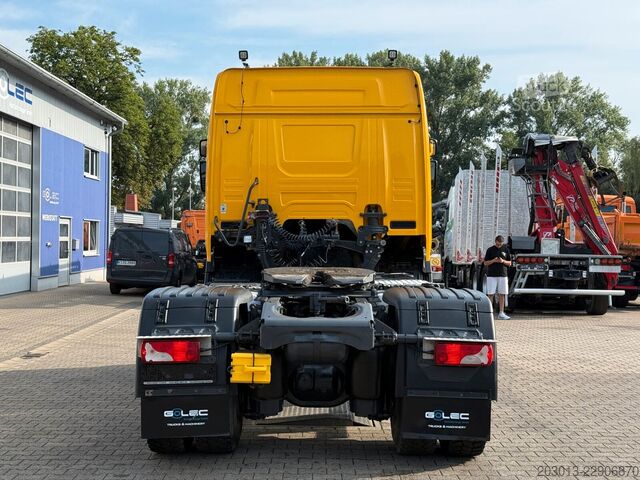 Standart çekici ünitesi SCANIA G450 XT 4x4 Euro 6 SZM Kipphydraulik Blatt /Luft