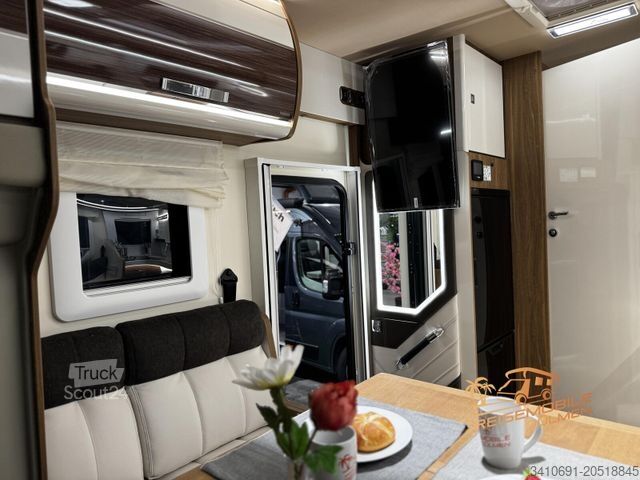 Teilintegriertes Wohnmobil MOBILVETTA Krosser P86 NB Lithium Markise Navi RFK TV WiFi
