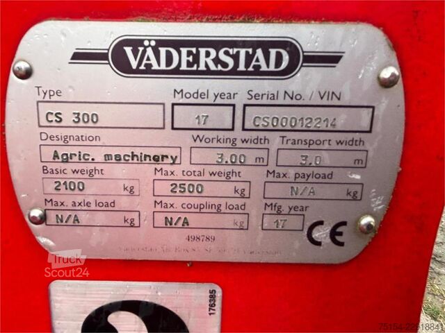 Культиватор Väderstad Cultus 300
