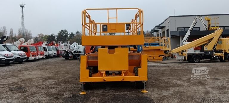 škarjasto dvigalo JLG 4394RT - 15m, 4x4, diesel